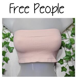 NWOT Free People Ribbed Bandeau Bra